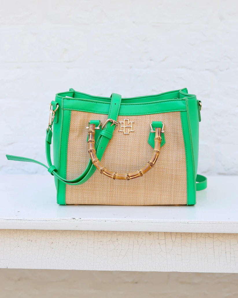 CH Kennedy Tote Kelly Green