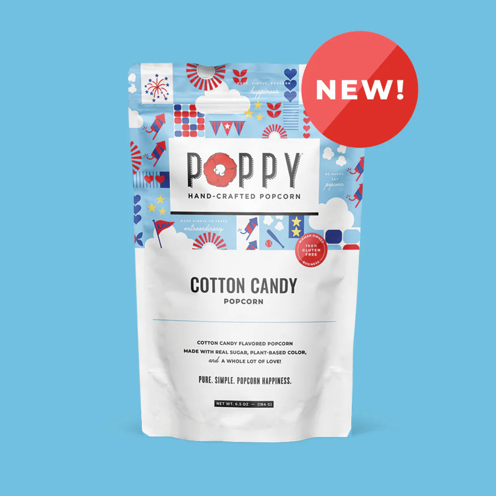 Poppy Cotton Candy Snack Bag