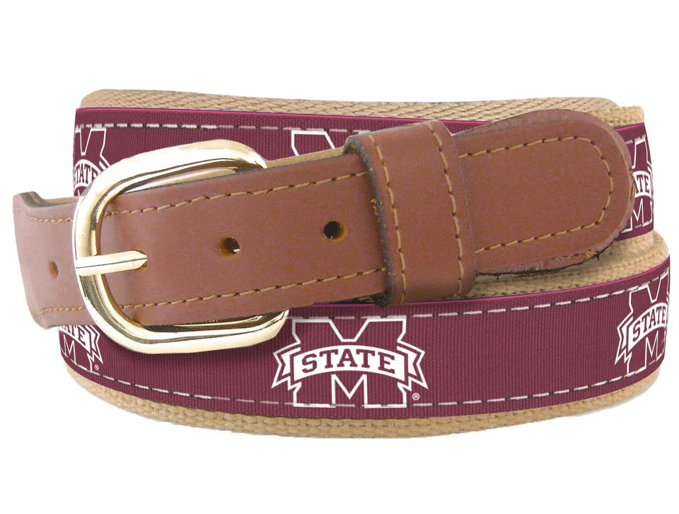Miss State Ribbon Belt