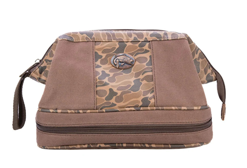 Waxed Canvas Toiletry Bag