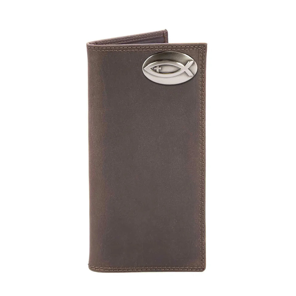 Zeppro Christian Fish Long Wallet