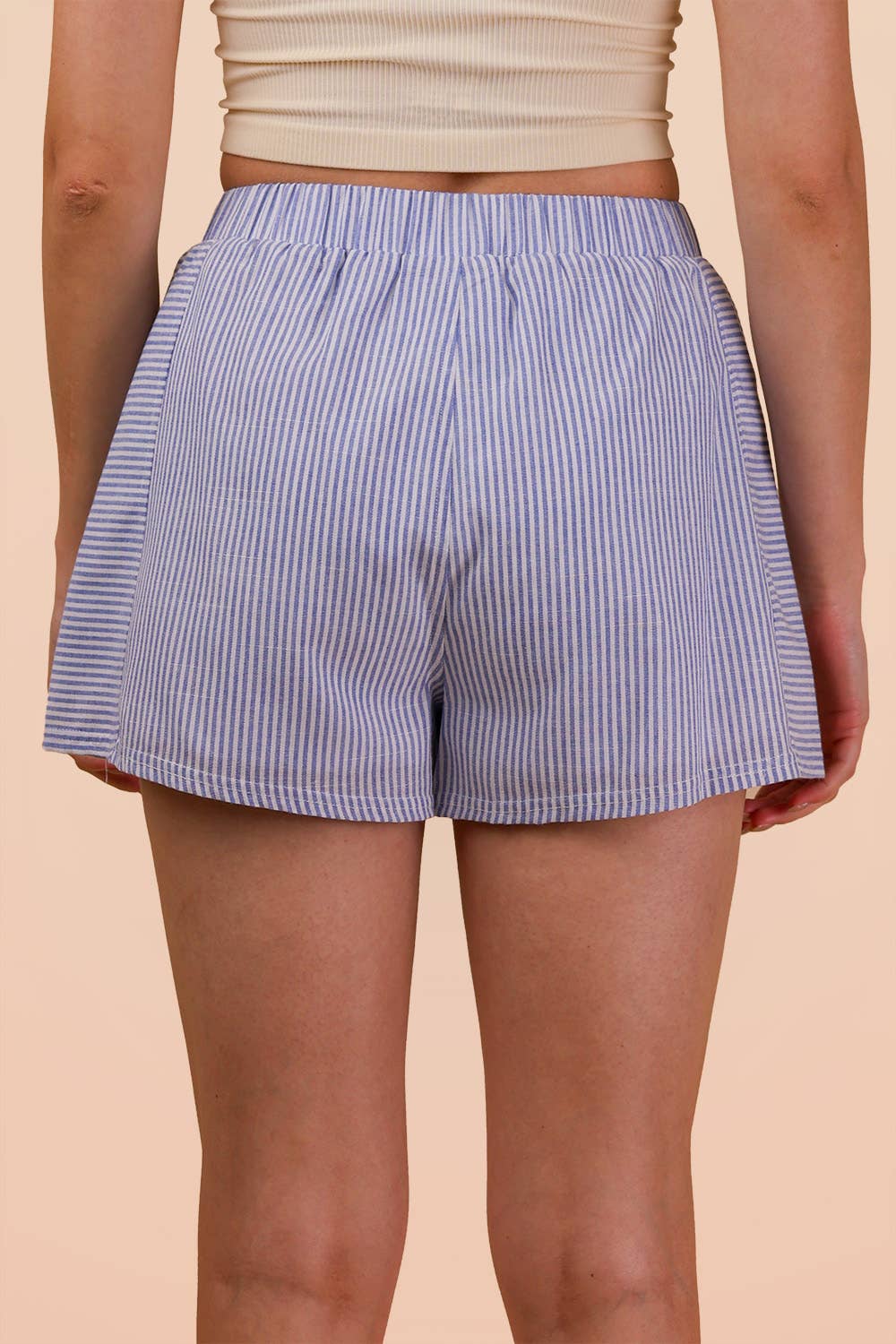 NP70735-Striped & Checker Boxer Shorts