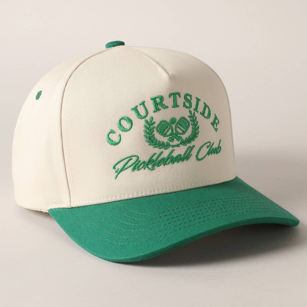 Courtside Pickleball Club Two Tone Trucker Hat