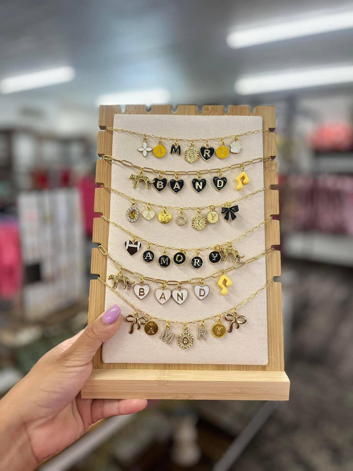 Game Day Trendy Custom Charm Necklaces