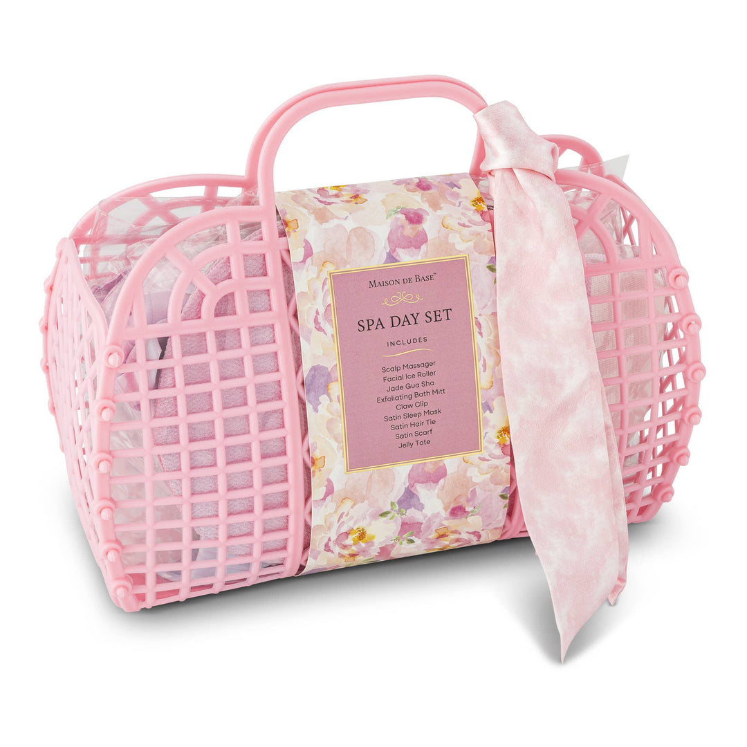 Spa Day Jelly Tote Gift Set