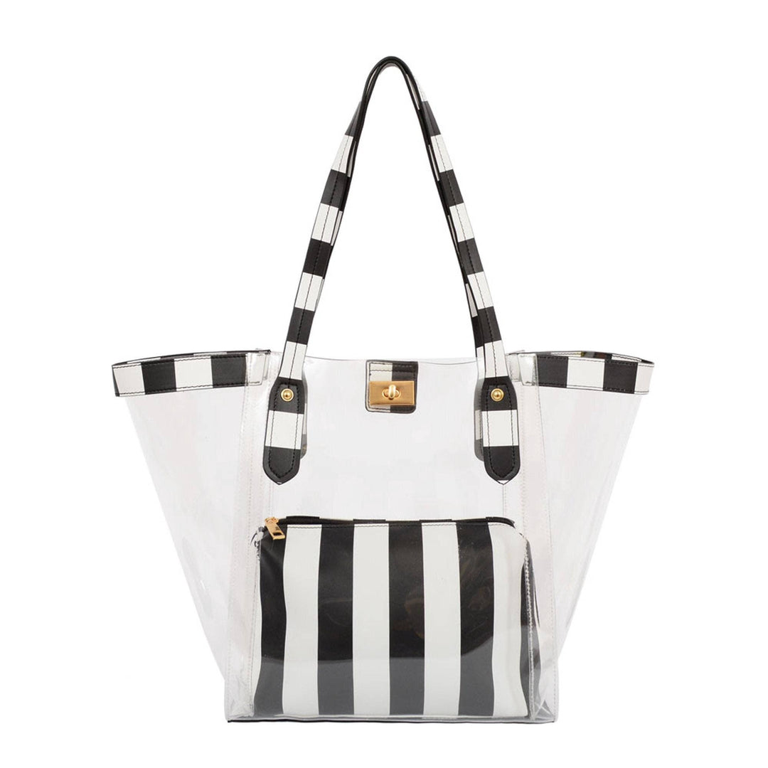 TB29102 Clear Tote w/ Pouch