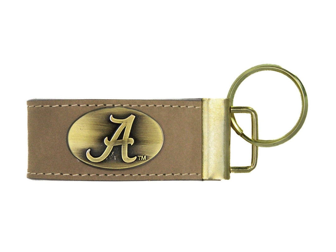 Collegiate Leather Key Fob Ole Miss