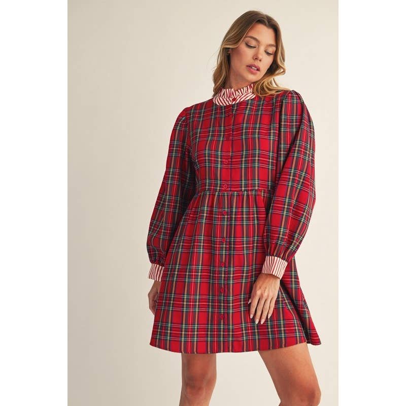 NEW Plaid Dress