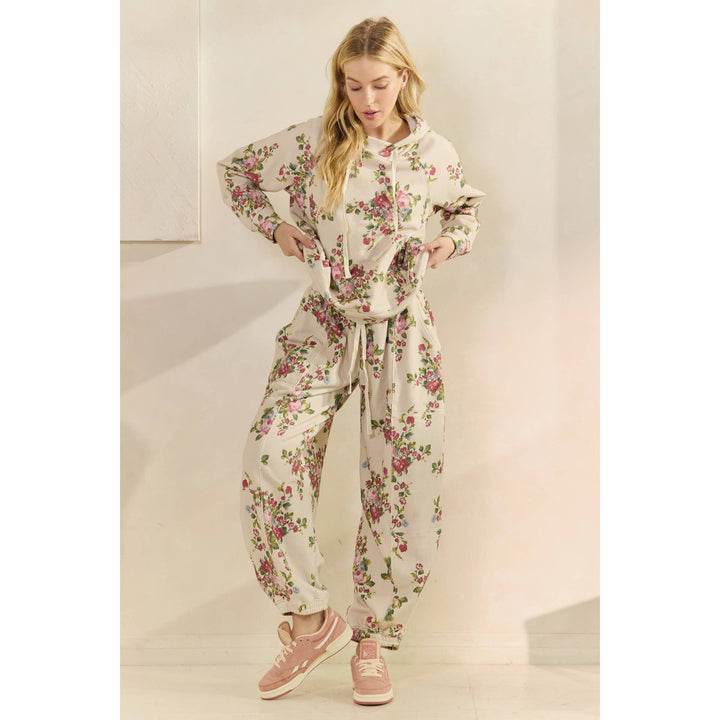 Printed French Terry Pants
