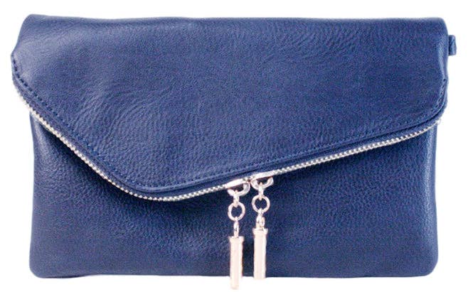 AD2585 Monogrammable Envelope Clutch/Crossbody Bag
