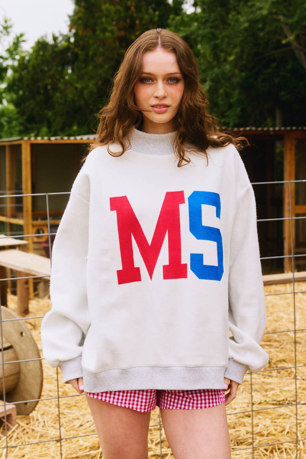 IT2594-MISSISSIPPI 'MISSISSIPPI & MS' Reversible Sweatshirt