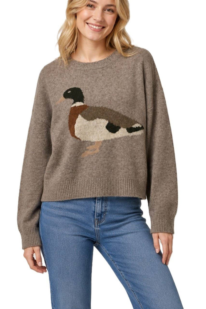 Mallard Duck Knit Sweater