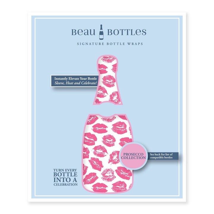Beau Bottles Sealed with a Kiss  - Prosecco Collection