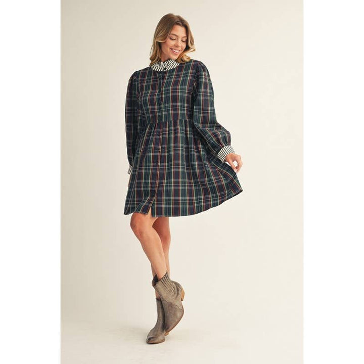 NEW Plaid Dress