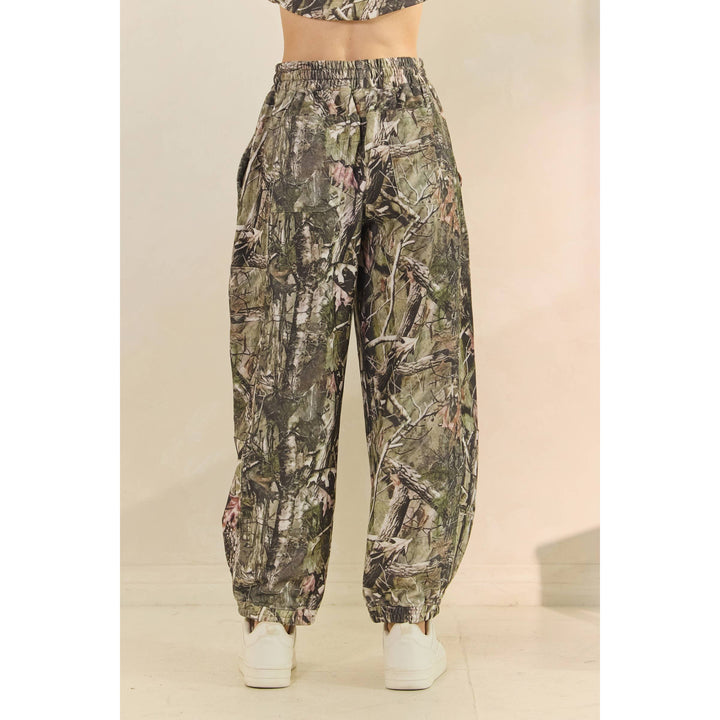 Printed French Terry Pants