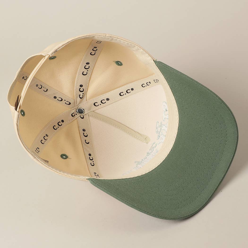 Be Kind Stay Wild Lettering Embroidery Trucker Hat