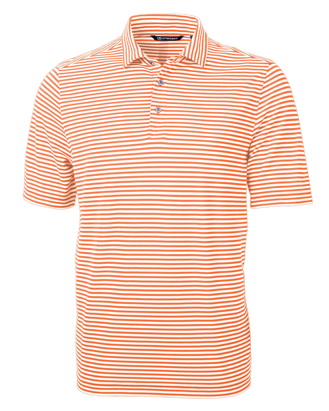 Cutter & Buck Virtue Eco Pique Stripe Recycled Mens Polo