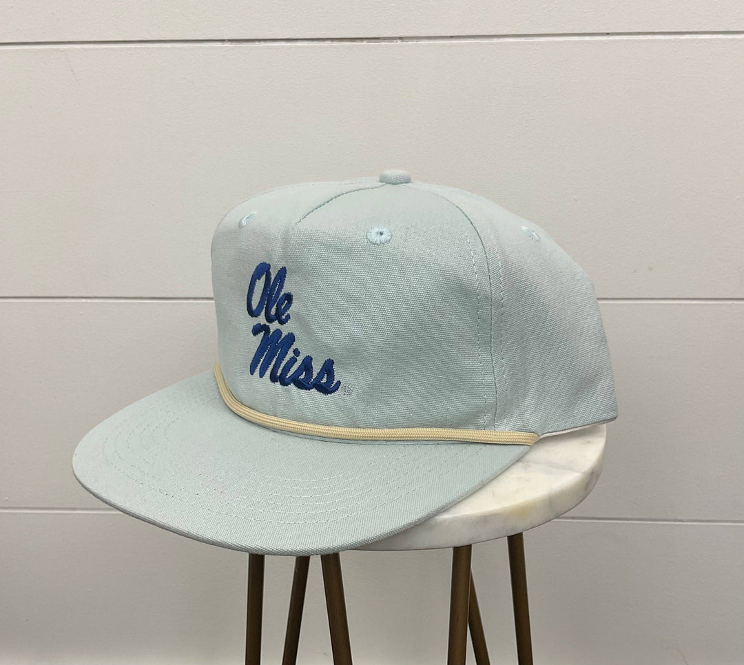 Ole Miss Stacked Rope Cap