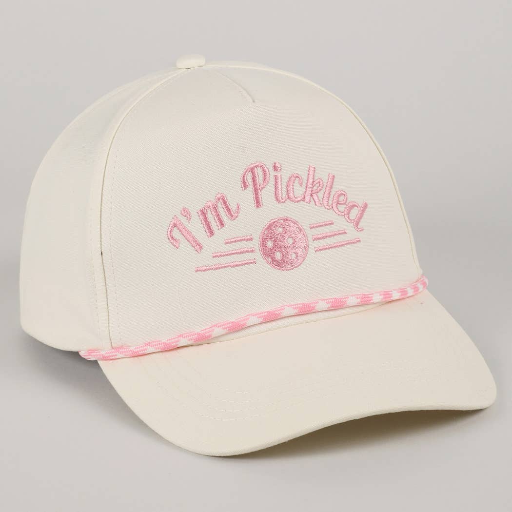 I'm Pickled Pickleball Embroidery Trucker Hat