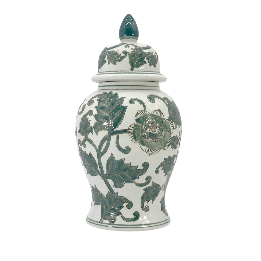 Classic Urn Shape Chinoiserie Ginger Jar 14"
