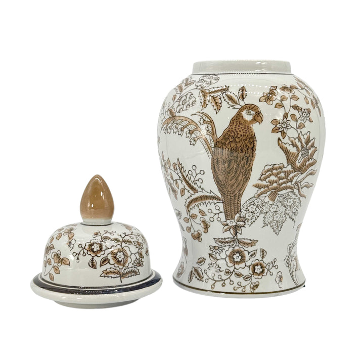 Classic Urn Shape Chinoiserie Ginger Jar 14"