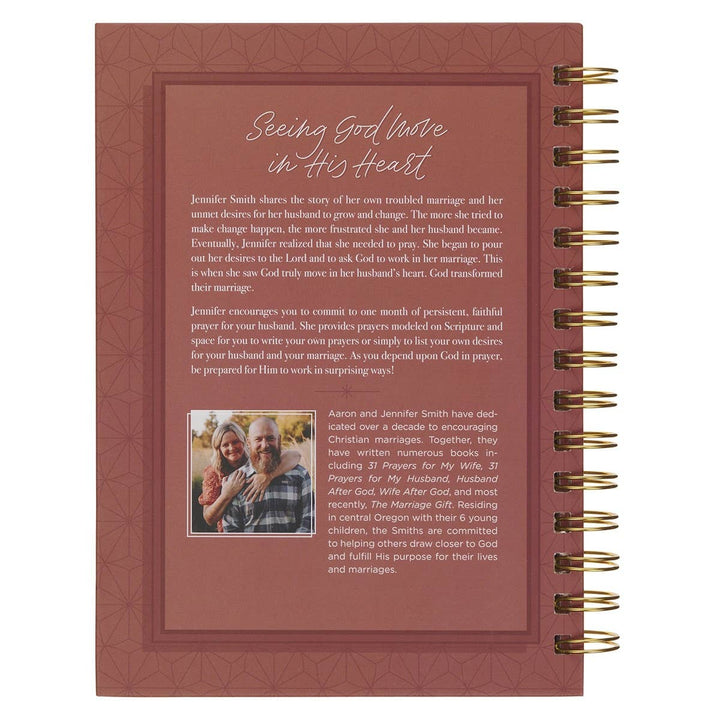 31 Prayers for My Husband; A Guided Prayer Journal