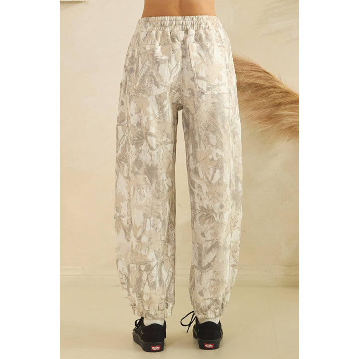 Printed French Terry Pants