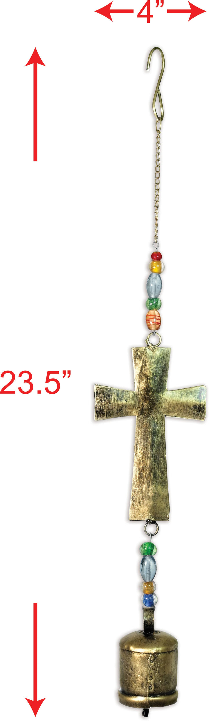 BoHo  - Cross Bell, Gold