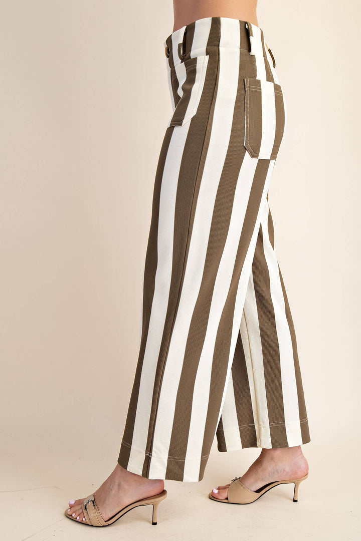 Colette Cropped Wide-Leg Pants