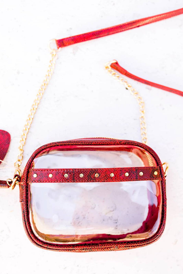 TB29208 Clear Crossbody
