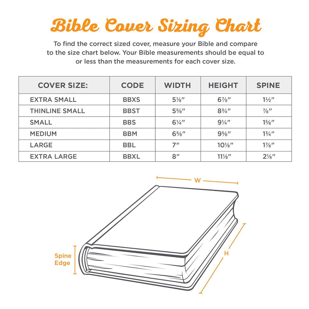 Bible Cover Classic Brown Names of God Brown Ex. 34:6