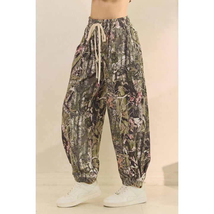 Printed French Terry Pants