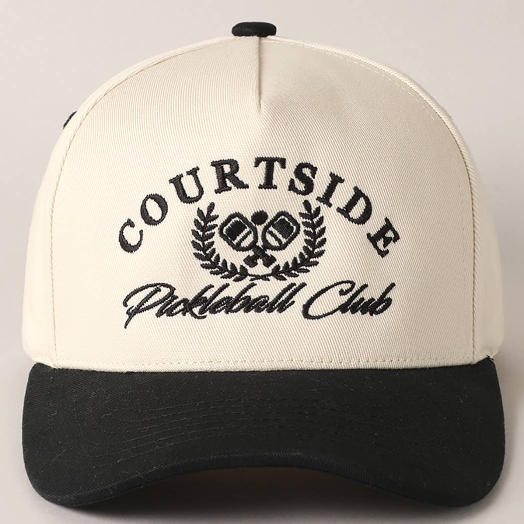 Courtside Pickleball Club Two Tone Trucker Hat