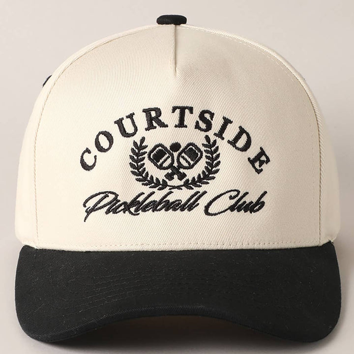 Courtside Pickleball Club Two Tone Trucker Hat