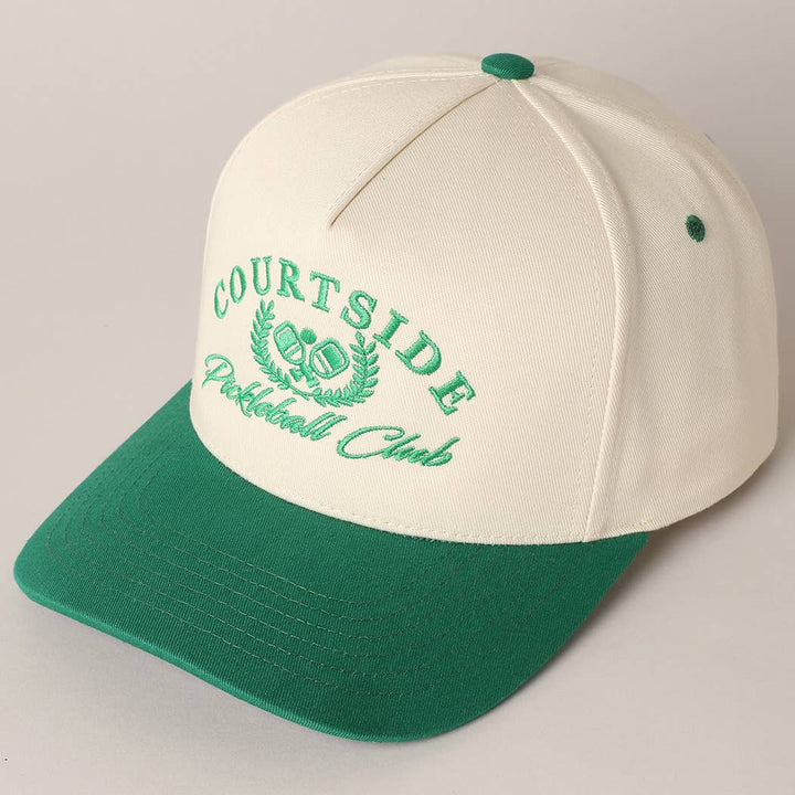 Courtside Pickleball Club Two Tone Trucker Hat