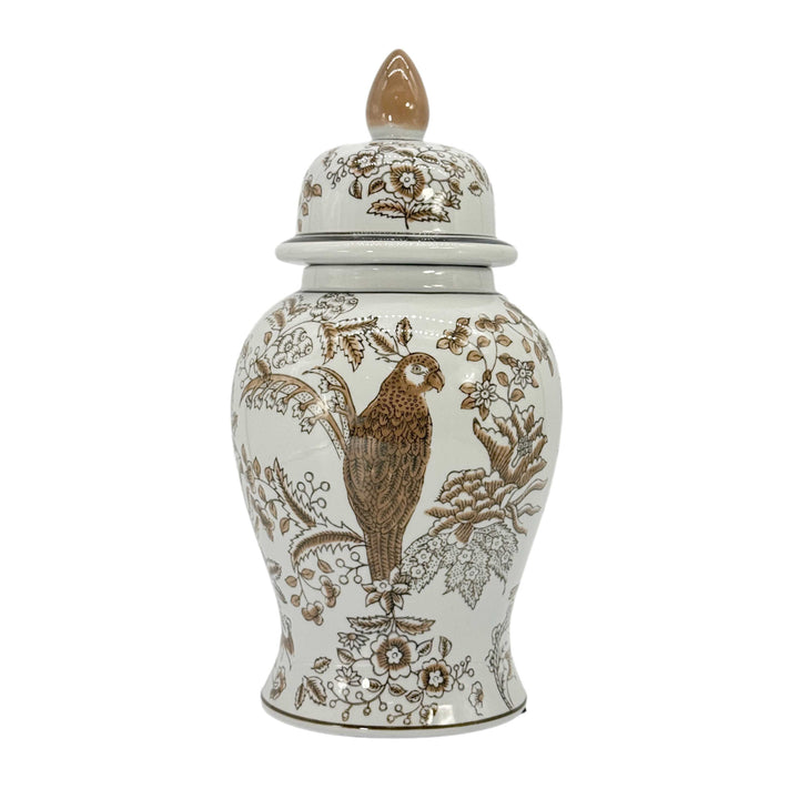Classic Urn Shape Chinoiserie Ginger Jar 14"