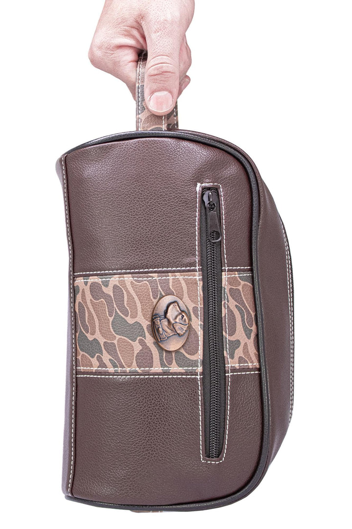 Lab Old School Camo Men's Toiletry Dopp Bag