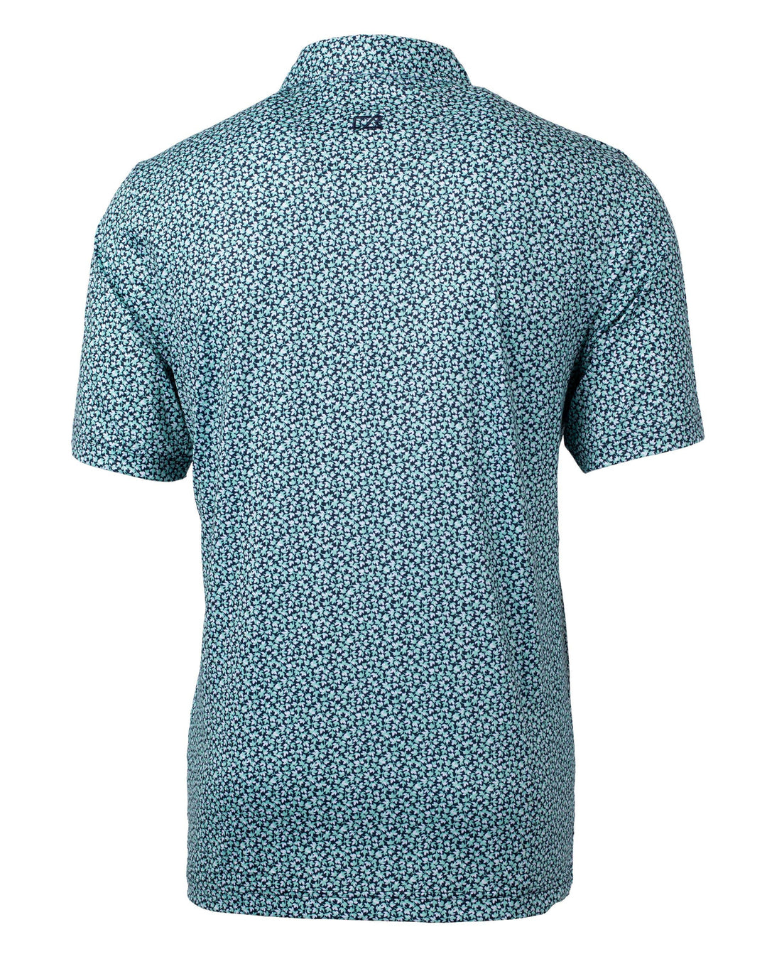 Cutter & Buck Pike Magnolia Print Stretch Men's Polo