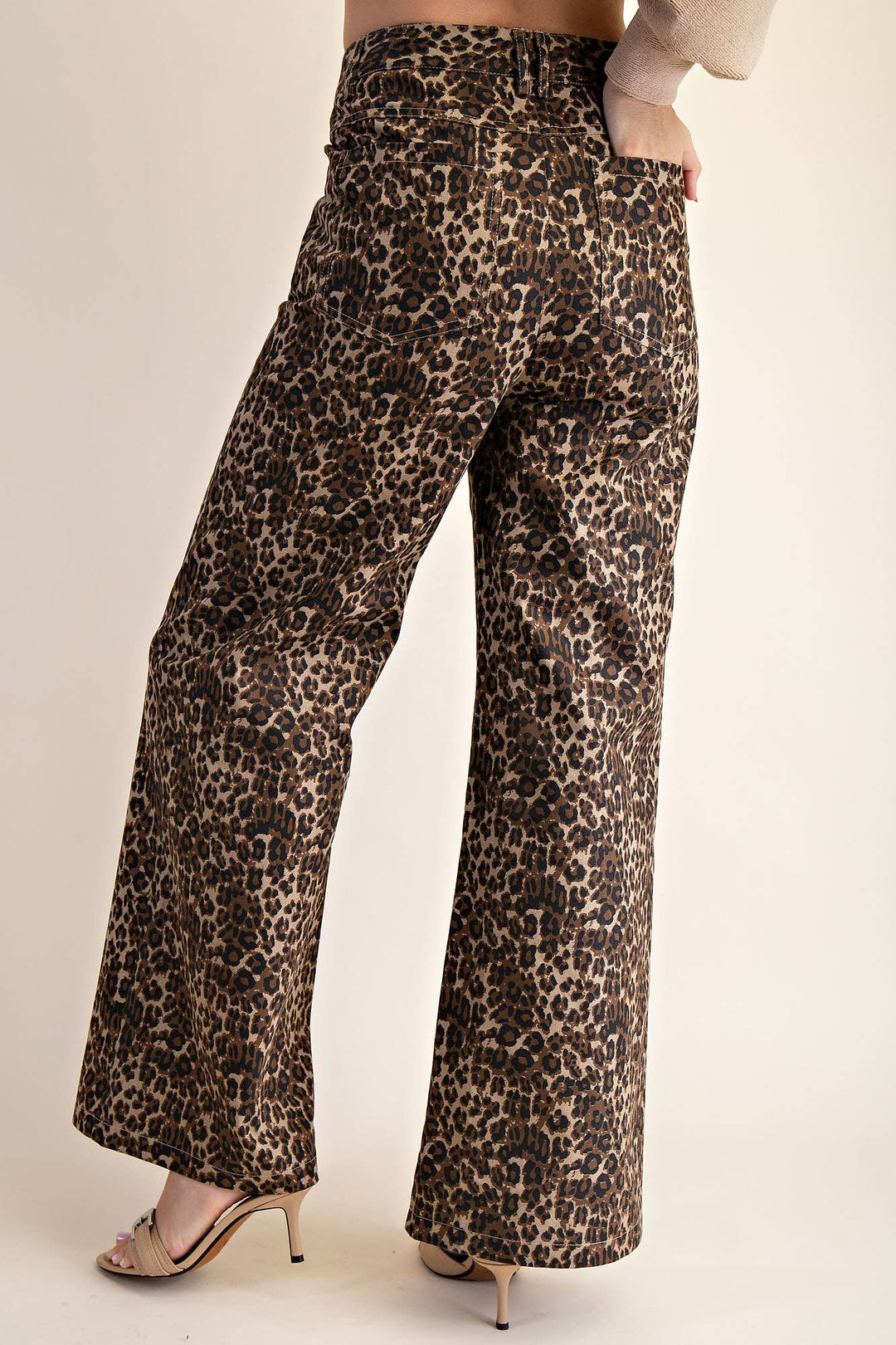 High Waist Wide Pants