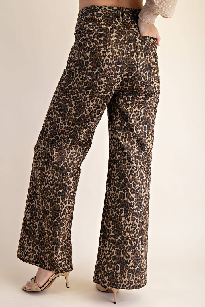 High Waist Wide Pants