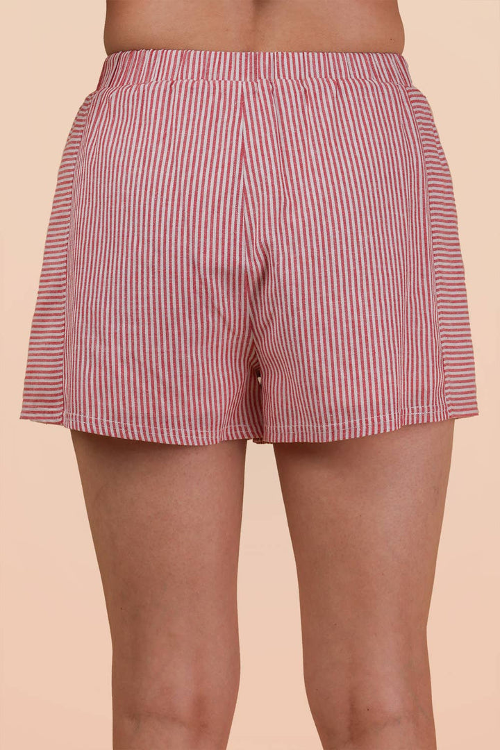 NP70735-Striped & Checker Boxer Shorts