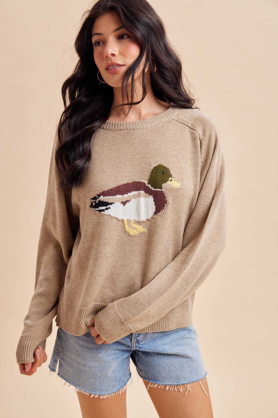 MALLARD DUCK KNITTED SWEATER