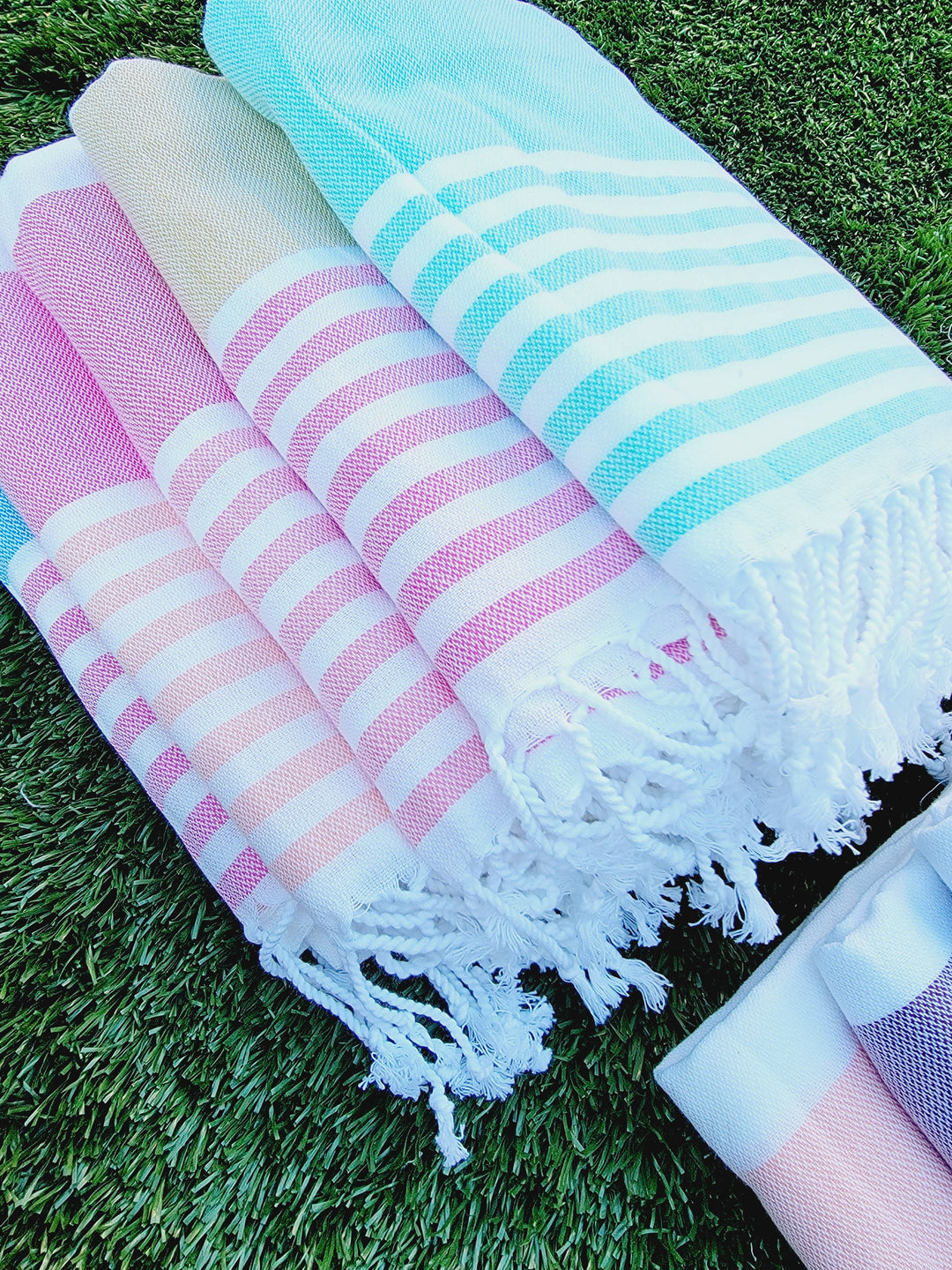 Assorted Cabana Stripe Turkish Towel
