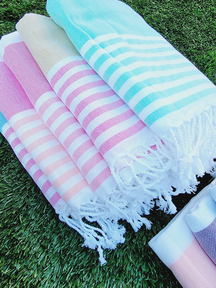 Assorted Cabana Stripe Turkish Towel