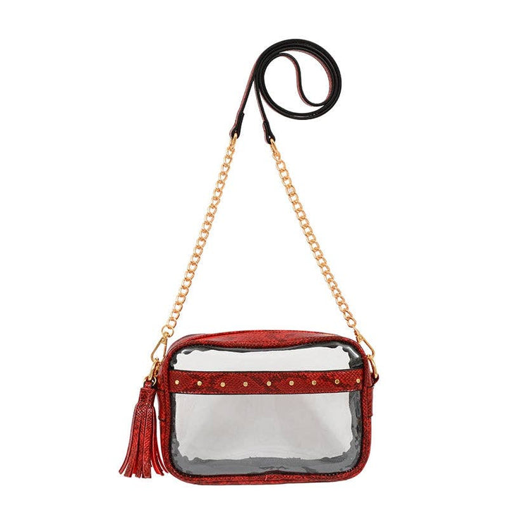 TB29208 Clear Crossbody