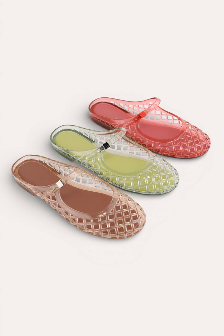 JELLYBEE-1 JELLY MARY JANE FLAT SANDAL