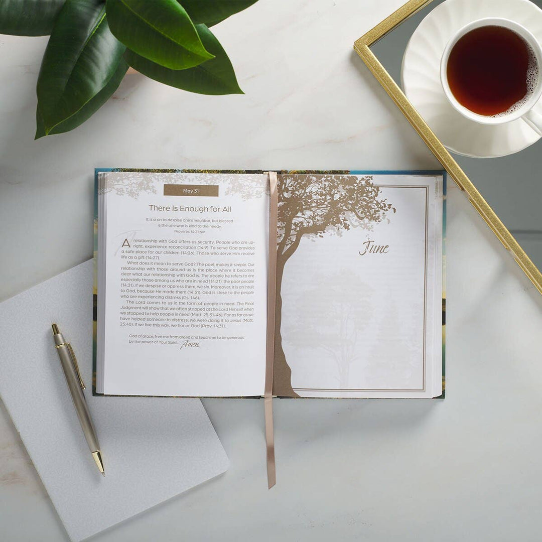 Devotional Rooted in Faith Hardcover