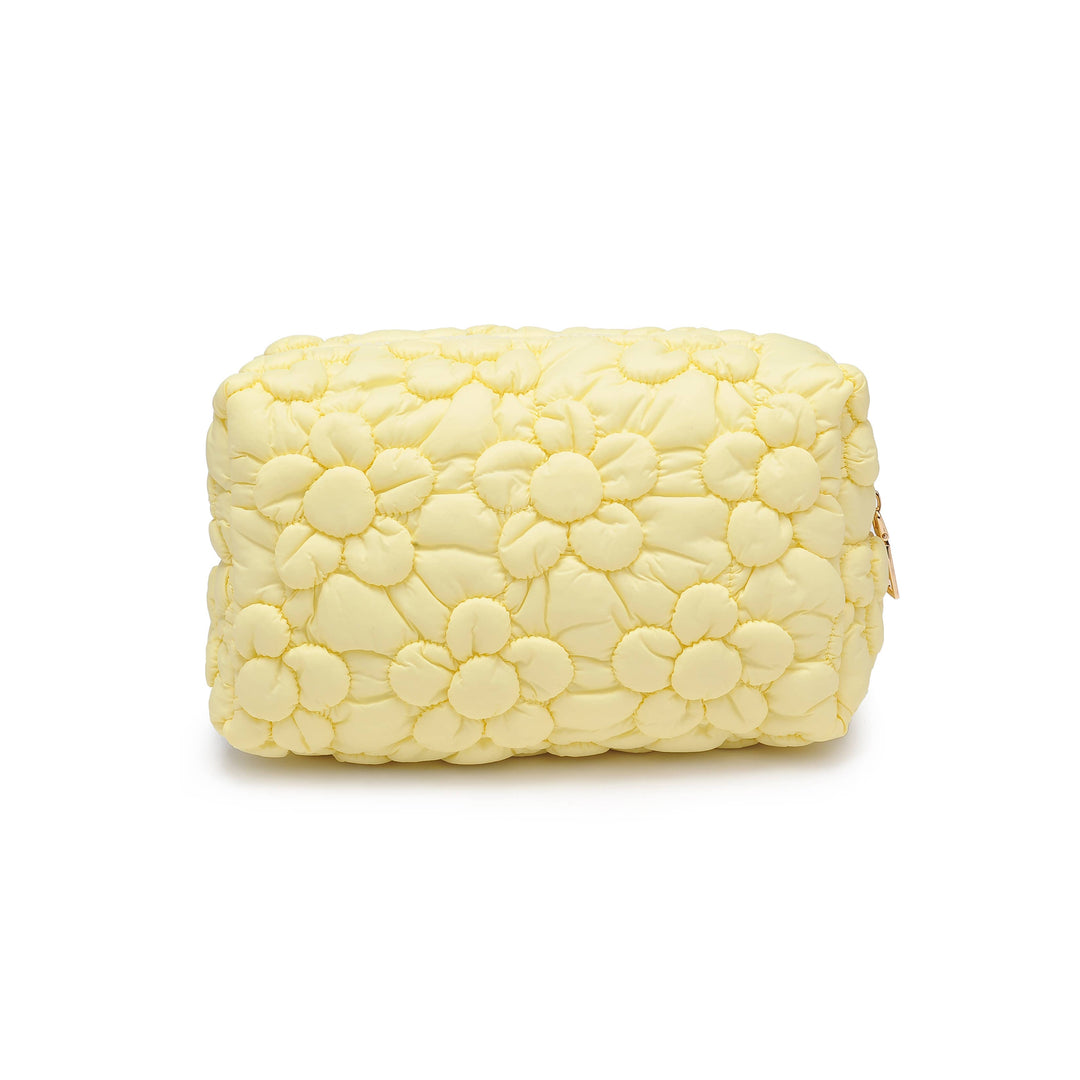 61028F Flora Pop Nylon Cosmetic Pouch