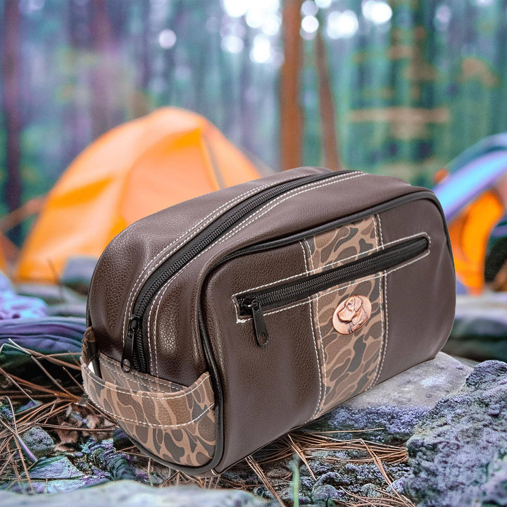Lab Old School Camo Men's Toiletry Dopp Bag