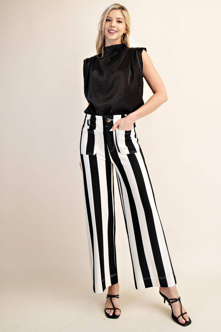 Colette Cropped Wide-Leg Pants
